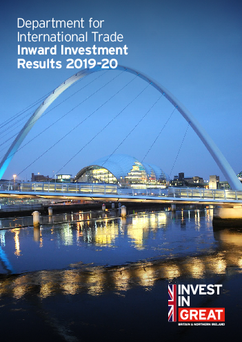 2019-20년 영국 국제통상부 내부 투자 결과 (Department for International Trade inward investment results 2019-20)