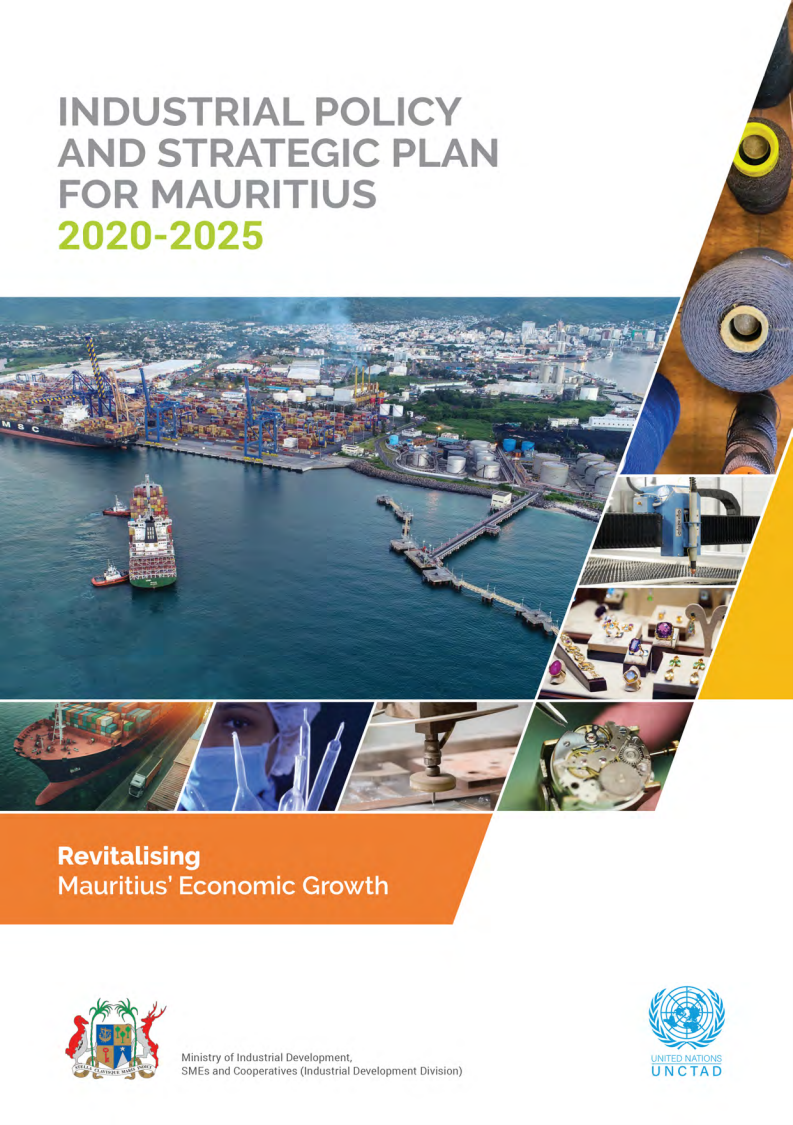 2020-25년 모리셔스 산업 정책 및 전략 계획 (Industrial policy and strategic plan for Mauritius 2020-2025)