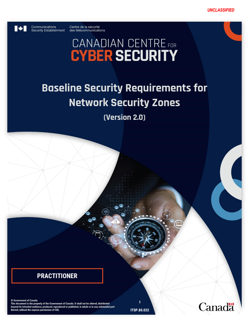 네트워크 보안구역에 대한 기본 보안 요건(버전 2.0) (Baseline security requirements for network security zones (version 2.0))