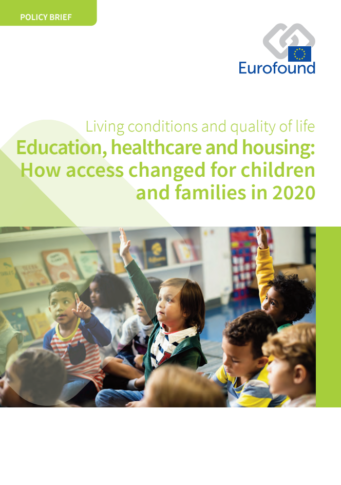 교육, 의료 및 주거 : 2020년 아동과 가족의 접근성 변화 (Education, healthcare and housing: How access changed for children and families in 2020)