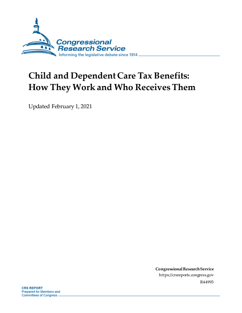 자녀 및 부양가족 세금 혜택의 원리 및 수혜 대상  (Child and Dependent Care Tax Benefits: How They Work and Who Receives Them)