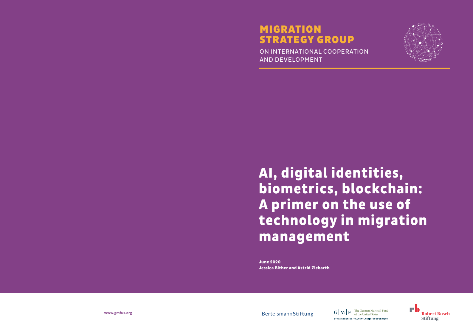 인공지능, 디지털 ID, 생체공학, 블록체인 : 이주민 관리에 있어서 기술 채택에 관한 기본 지침 (AI, Digital Identities, Biometrics, Blockchain: A Primer on the Use of Technology in Migration Management)(2020)