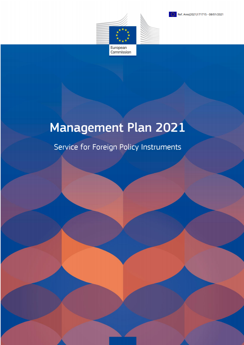 2021년 운영계획 : 대외정책실행총국 (Management plan 2021: Service for Foreign Policy Instrument)