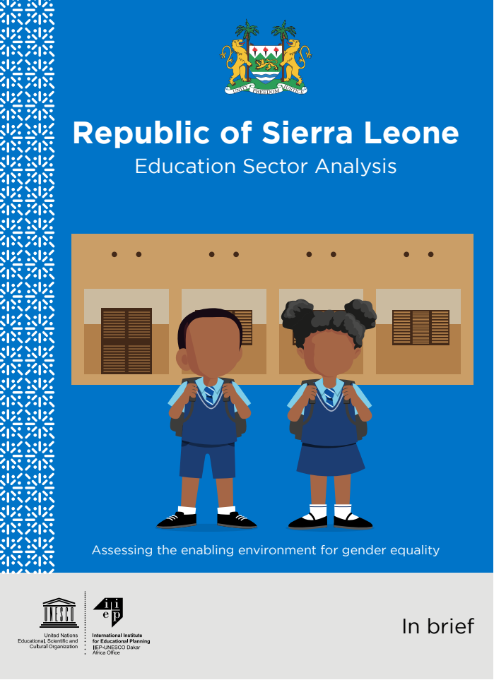 Republic of Sierra Leone: Education sector analysis: assessing the enabling environment for gender equality: in brief