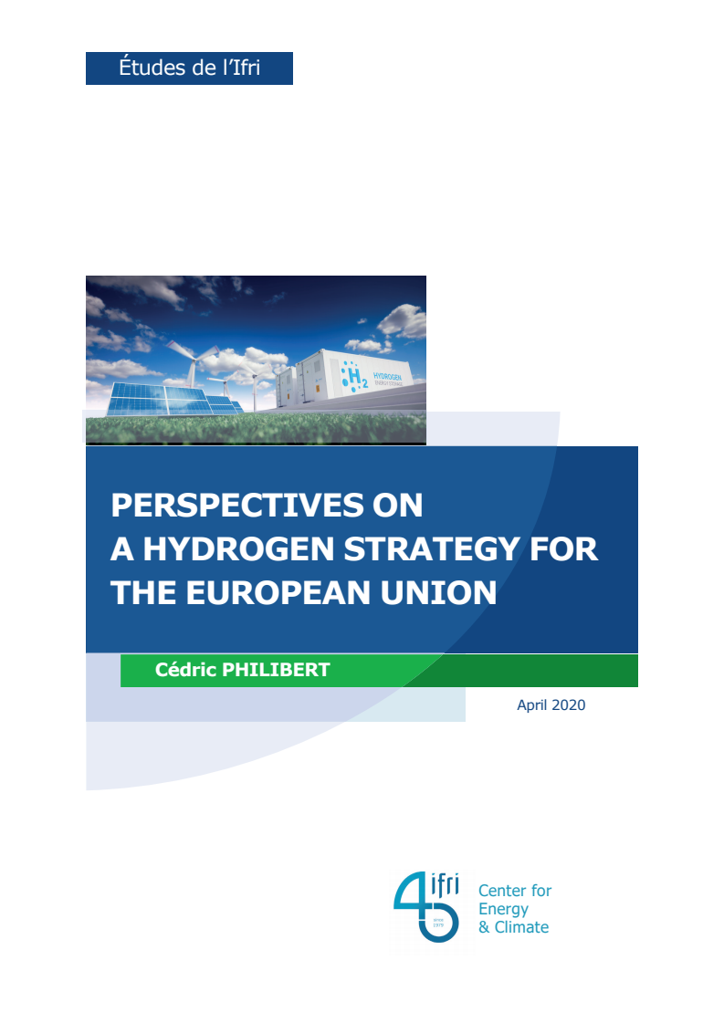 유럽연합(EU) 수소 전략에 대한 관점 (Perspectives on a Hydrogen Strategy for the European Union)(2020)
