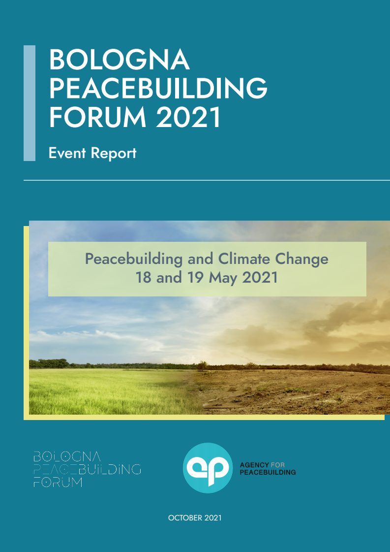 Bologna Peacebuilding Forum 2021: Peacebuilding and Climate Change
