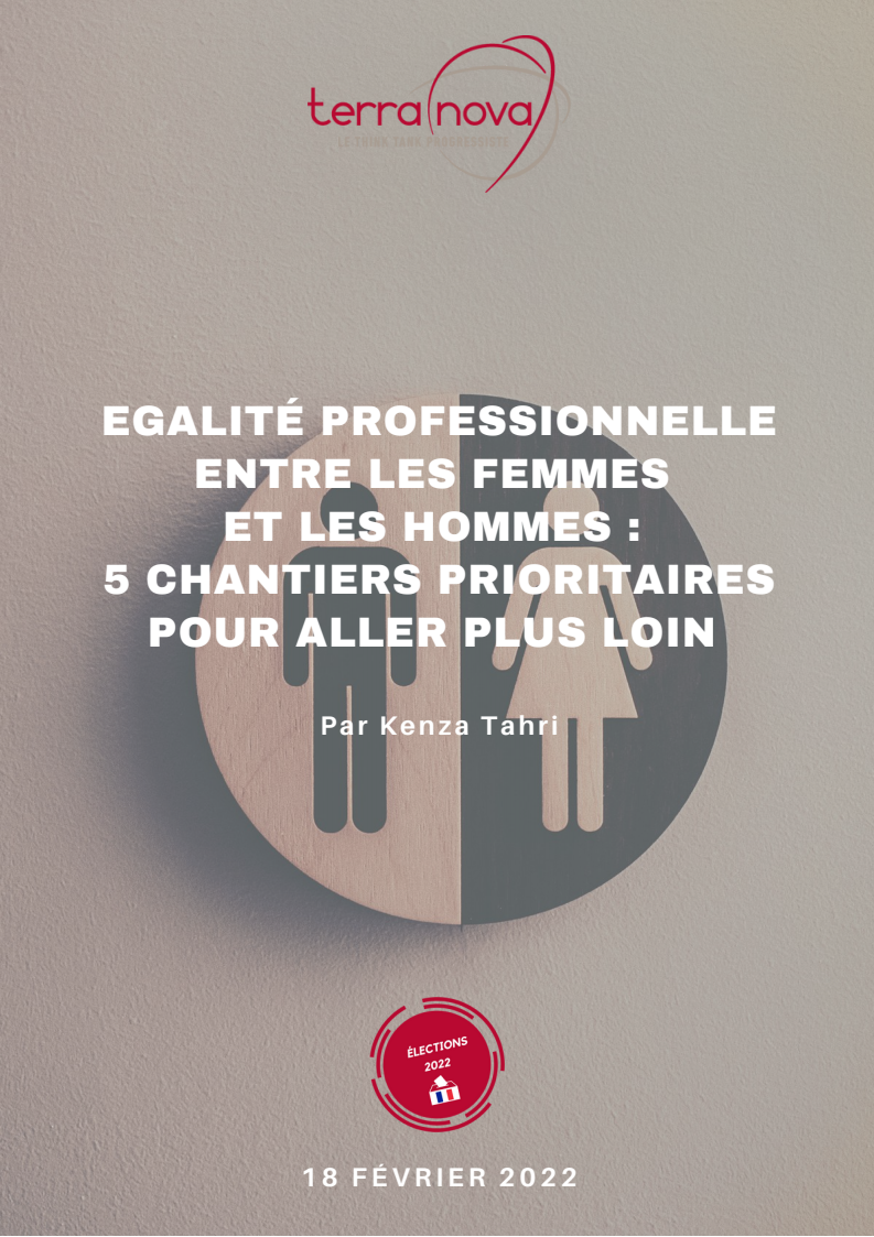 직업분야 양성평등, 발전을 위한 5대 우선과제 (Egalité professionnelle entre les femmes et les hommes: 5 chantiers prioritaires pour aller plus loin)(2022)