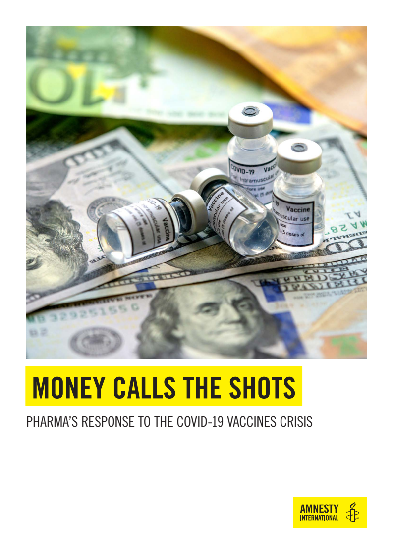 돈의 권력 : 코로나19 백신 위기에 대한 제약사의 대응 (Money Calls the Shots: Pharma's Response to The COVID-19 Vaccines Crisis)