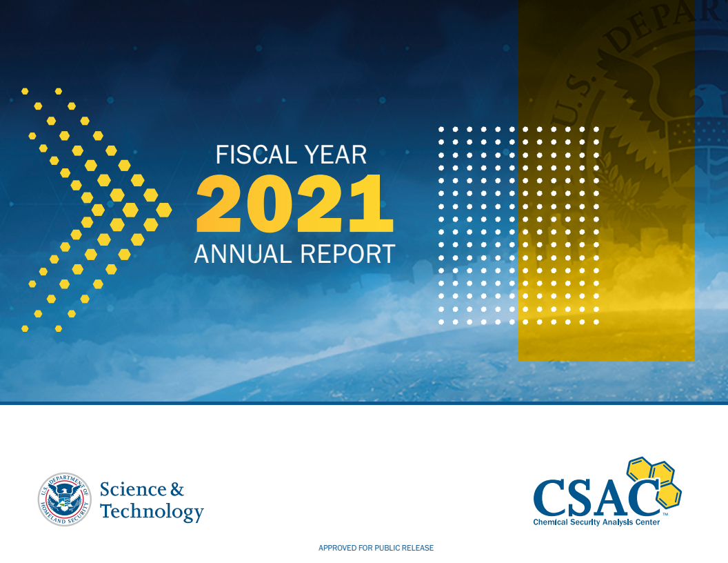 화학보안분석센터(CSAC) 2021 회계연도 연례 보고서 (CSAC FY2021 Annual Report)