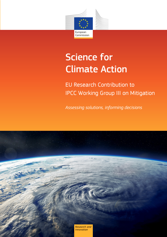 기후 행동을 위한 과학 : 기후변화에 관한 정부간 협의체(IPCC) 기후 완화 작업반 III에 대한 유럽연합(EU)의 연구 기여 (Science for climate action: EU research contribution to IPCC working group III on mitigation)