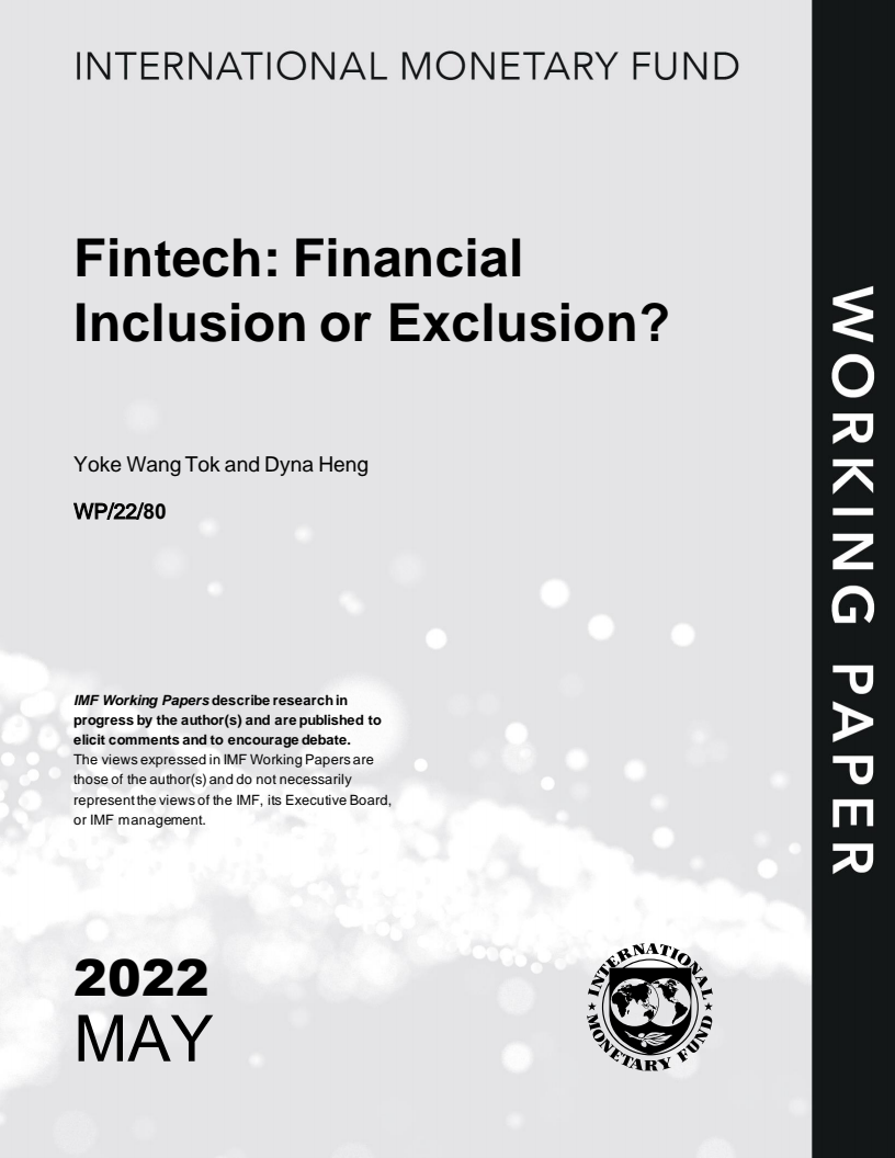 핀테크 : 금융 포용력 고찰 (Fintech: Financial Inclusion or Exclusion?)(2022)