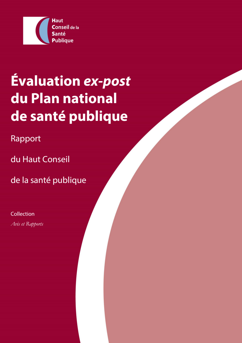 국가공공보건정책의 사후 평가 (Évaluation ex-post du Plan national de santé publique)(2022)
