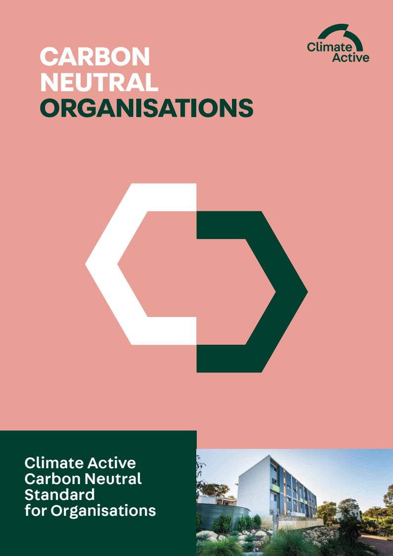단체를 위한 기후행동 탄소중립 표준 (Climate Active Carbon Neutral Standard for Organisations)(2022)
