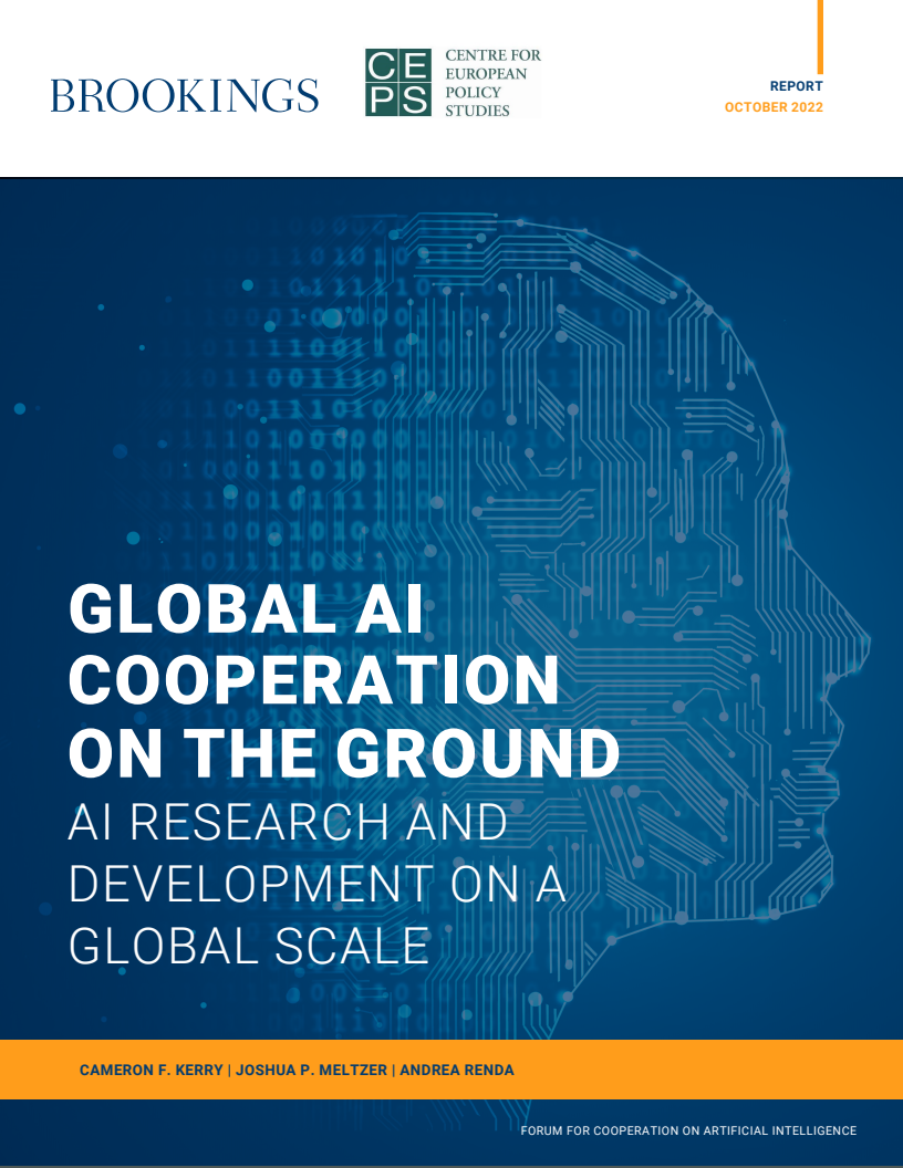 현장에서의 인공지능(AI) 협력 : 전 세계 규모로 이루어지는 AI 연구개발 (AI cooperation on the ground: AI research and development on a global scale)(2022)