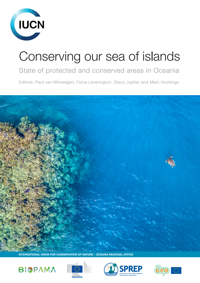 섬의 바다 보존 : 오세아니아의 보호 및 보존 구역 상태 (Conserving our sea of islands - state of protected and conserved areas in Oceania)