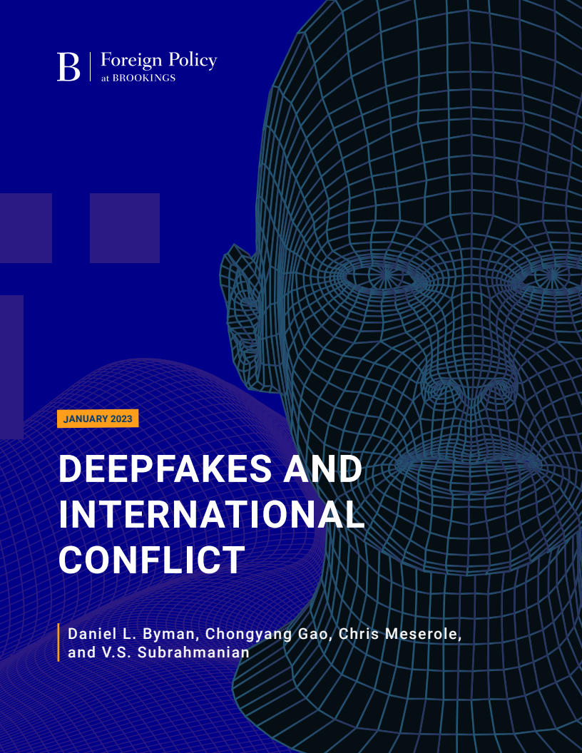 딥페이크와 국제적 갈등 (Deepfakes and international conflict)(2023)